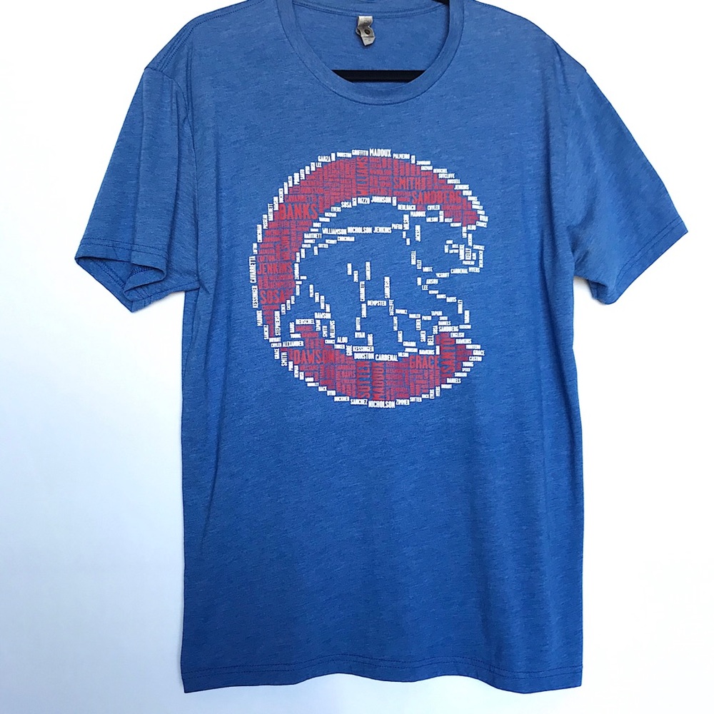 Next Level Chicago Cubs Players Tee Men’s Size XL